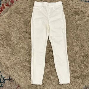 Spanx white jeans size small